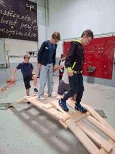 Kurs Holz Leonardo Brücke
