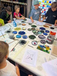 Kurs Glas Mosaik legen