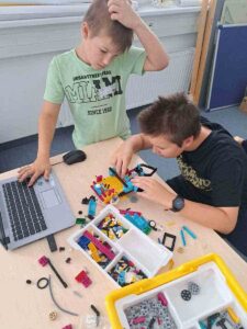 LEGO-Roboter bauen